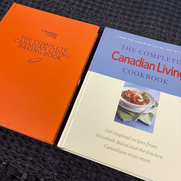 Canadian Living Cookbook & Baking Book Set – Hardcover Recipes Bundle - Picture 2 of 8